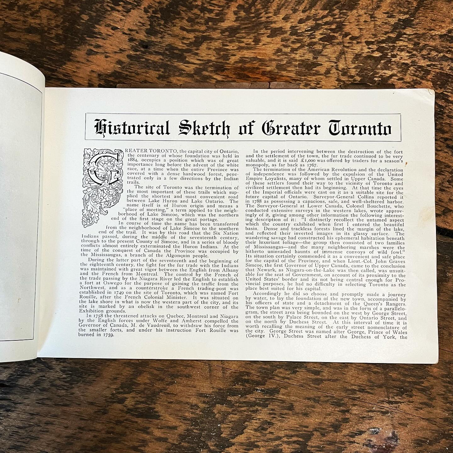 Vintage Greater Toronto c1909 Booklet