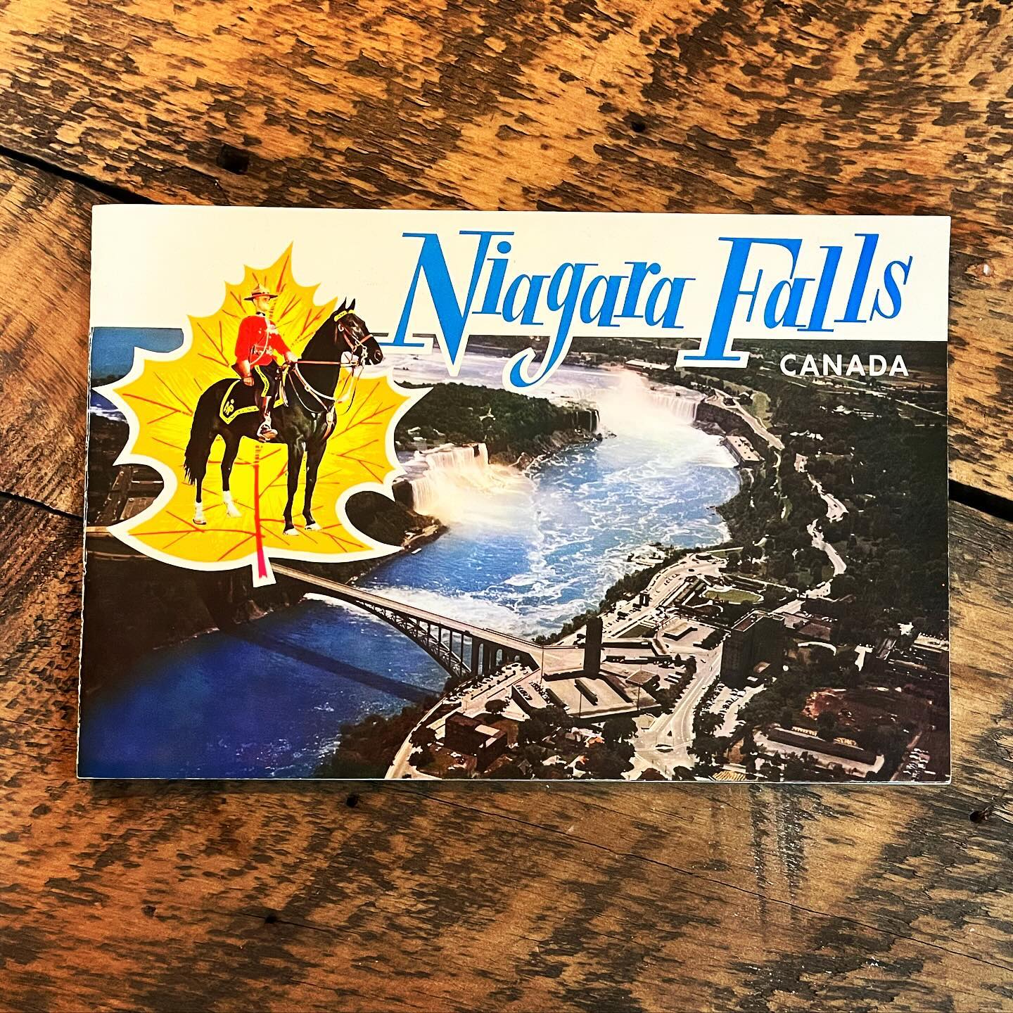 Vintage Awesome Niagara Falls tourist booklet (c1955).