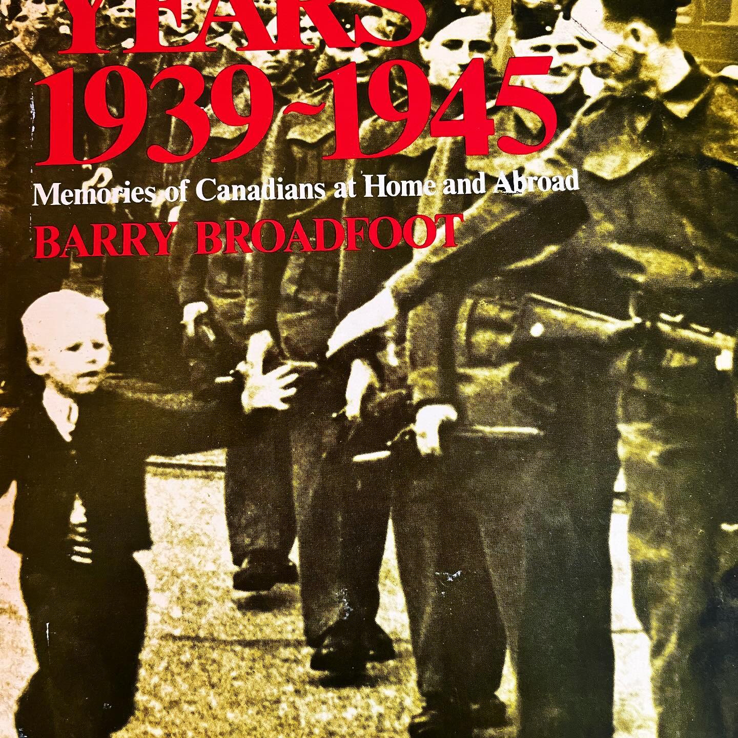 Vintage Six War Years 1939-1945 Book with Dustjacket