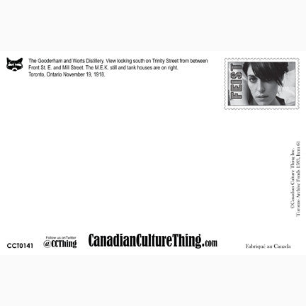 CCT0141 Gooderham & Worts Distillery Toronto 1918 Postcard