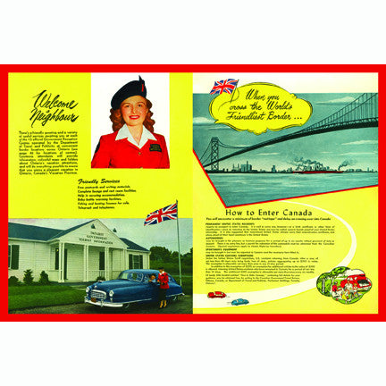 CCT0154 Ontario Info Booklet c1952 Postcard