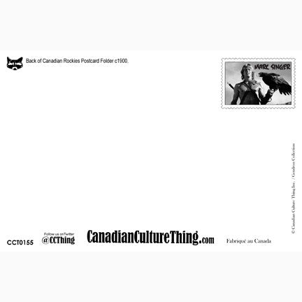 CCT0155 Canadian Rockies Folder c1900 Postcard