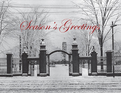 CCTXM0013B Trinity-Bellwoods Gates c1916 Toronto Boxed Christmas Cards