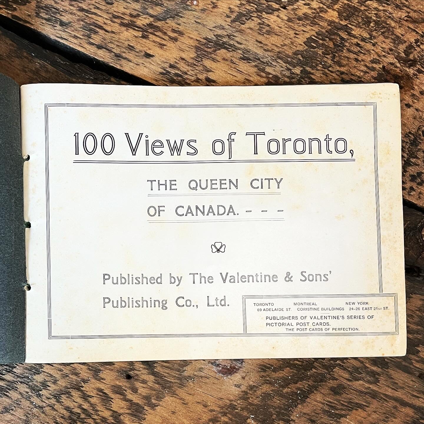 Vintage 100 Views of Toronto: the Queen City of Canada