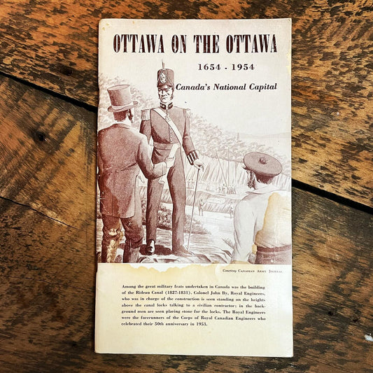 Vintage Ottawa in the Ottawa booklet (1954).