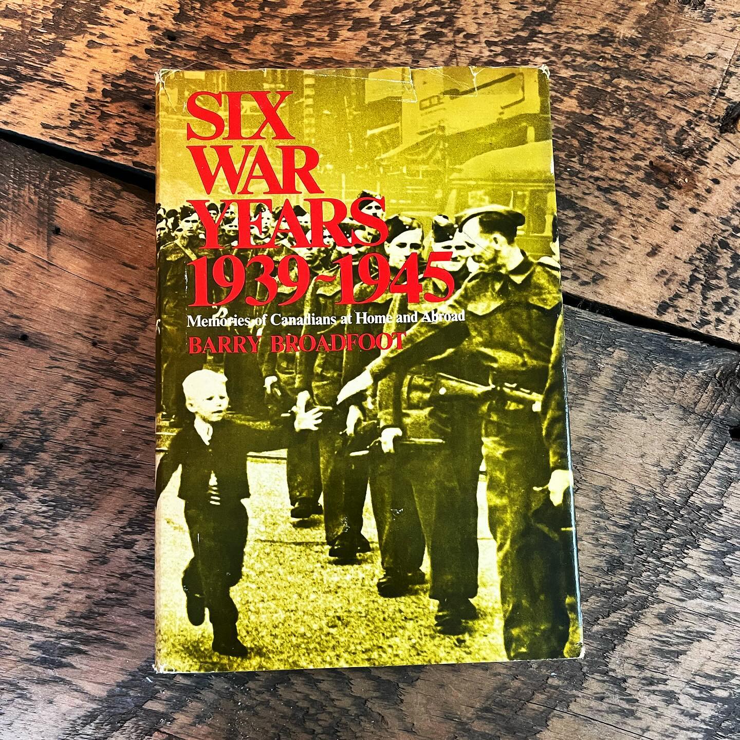 Vintage Six War Years 1939-1945 Book with Dustjacket