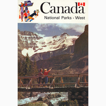 CCT0023 Cover of Canada National Parks West 1967 Postcard