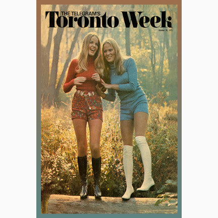 CCT0028 Telegram's Last Toronto Week Cover 1971 Postcard