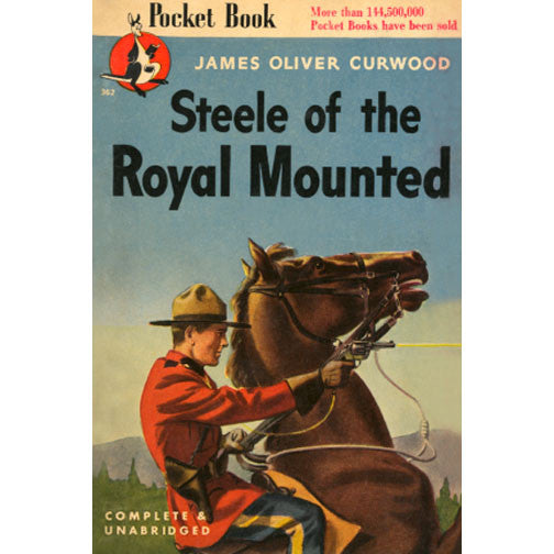 CCT0039 Steele of the Mounted RCMP Mountie Pulp Novel Cover 1911