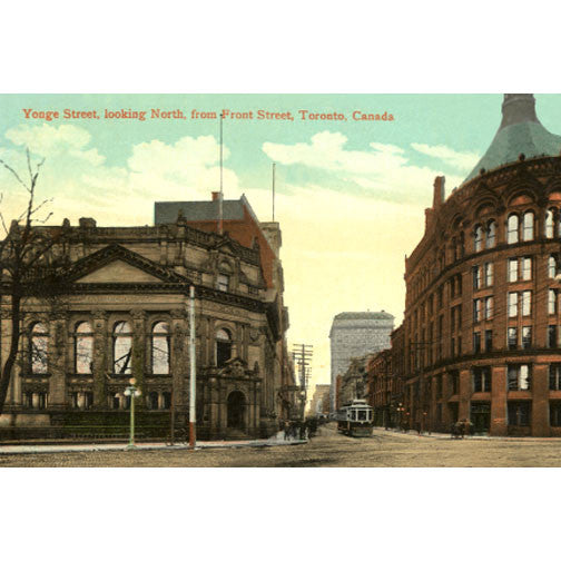 CCT0043 Yonge and Front c1919 Hockey Hall of Fame Postcard