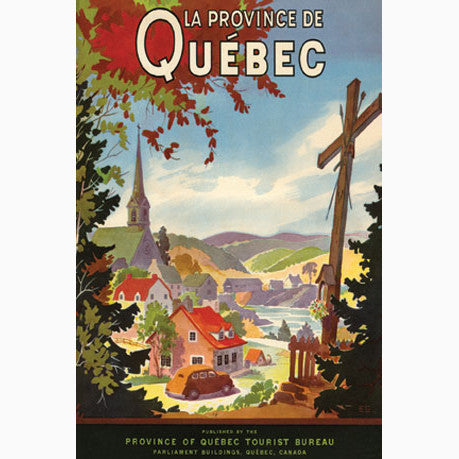 CCT0050 Province of Quebec Tourism Booklet Cover c1935 Postcard