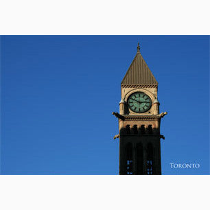 CCT0083 Toronto Old City Hall Clock Tower Postcard