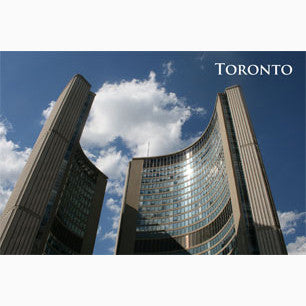 CCT0084 Toronto New City Hall Postcard