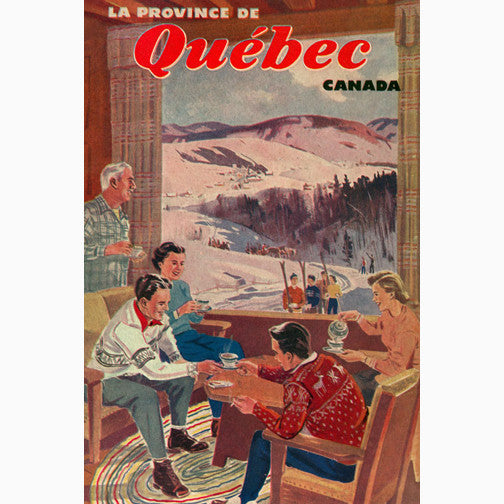 CCT0094 Province de Quebec Tourism Booklet Cover c1950 Postcard