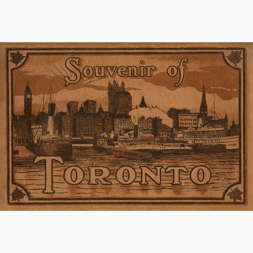 CCT0095 Souvenir of Toronto Tourism Booklet c1900 Postcard