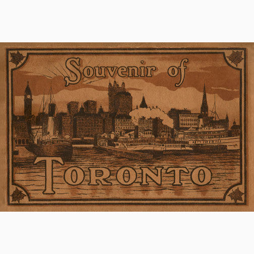 CCT0095 Souvenir of Toronto Tourism Booklet c1900 Postcard