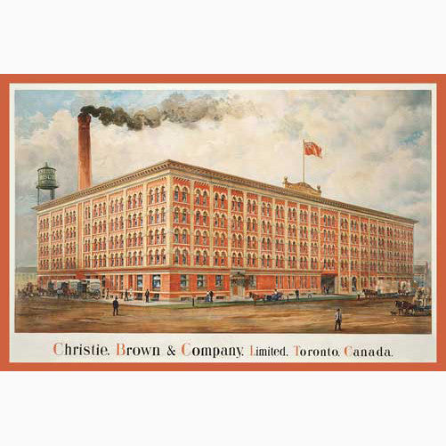 CCT0103 Christie Cookie Factory Toronto Postcard