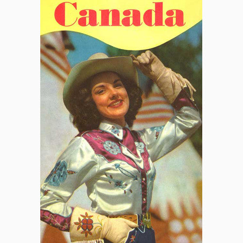 CCT0104 Canada Vacations Unlimited Pamphlet Cover c1953 Postcard