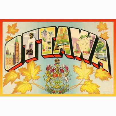 CCT0128 Ottawa c1930 Large Letter Postcard