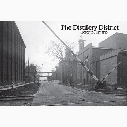 CCT0141 Gooderham & Worts Distillery Toronto 1918 Postcard