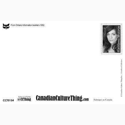 CCT0154 Ontario Info Booklet c1952 Postcard