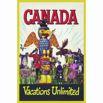CCT0161 Canada Vacations Unlimited c1935 Cover Postcard