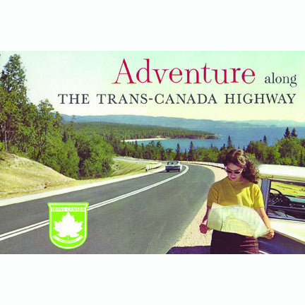 CCT0165 Adventure Along the Trans-Canada Highway c1965 Postcard