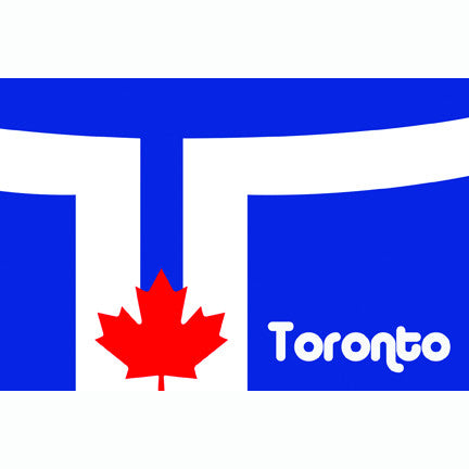 CCT0166 City of Toronto Flag Postcard
