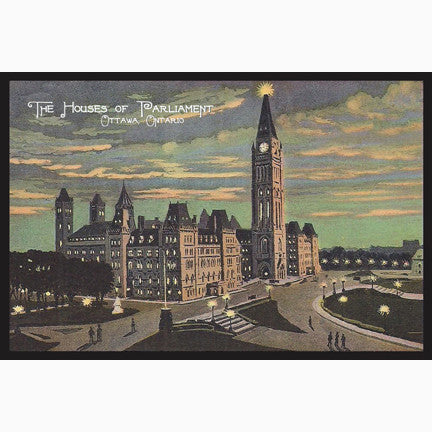 CCT0168 Houses of Parliament Ottawa c1927 Postcard