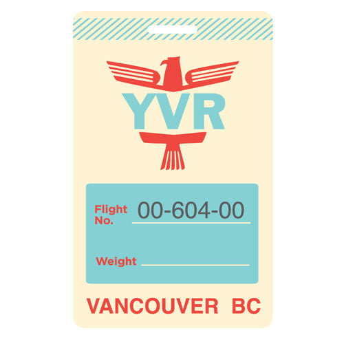 Luggage Tag - Vancouver, British Columbia - YVR
