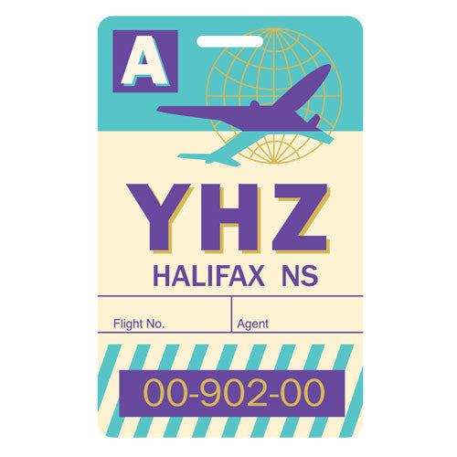 Luggage Tag - Halifax, Nova Scotia - YHZ